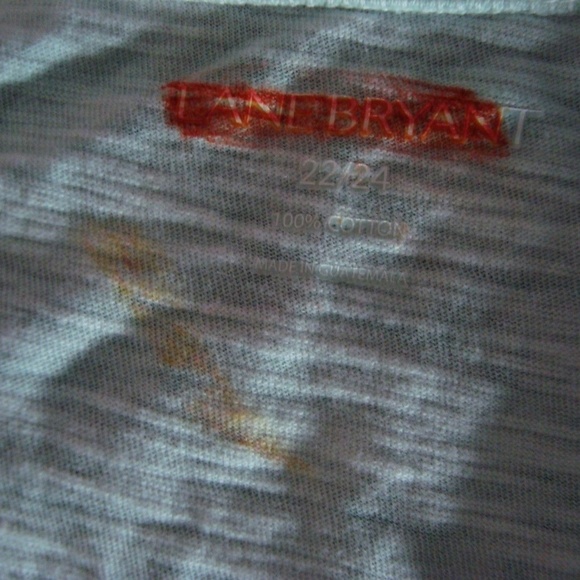 **nwot Lane Bryant Stretch Shirt Short Sleeve - Picture 4 of 4